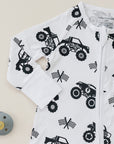 Bamboo Zip Romper | Monster Blaze