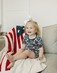 American Flag Plush Blanket
