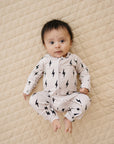 Bamboo Zip Romper | Little Bolt