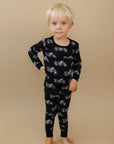 Bamboo Two Piece Set | Born to Ride Black