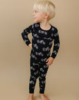 Bamboo Two Piece Set | Born to Ride Black