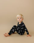 Bamboo Two Piece Set | Born to Ride Black