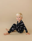 Bamboo Two Piece Set | Born to Ride Black