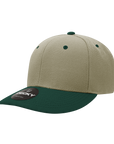 Decky 207 - Deluxe, Mid Pro Baseball Caps - 207: Black/Grey