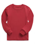 Modal Red Long Sleeve PJs