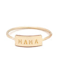 Mama Bar Ring | 14k Gold Fill & Sterling Silver