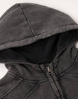 Garment Dyed Zip Hoodie