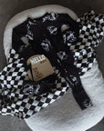 Cowboy Skull | Black Bamboo Romper