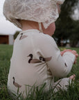 Bamboo Zip Pajamas | Mallard
