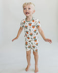 Bamboo Two Piece Shorts Set | Smiley Cowboy