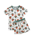 Bamboo Two Piece Shorts Set | Smiley Cowboy