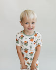 Bamboo Two Piece Shorts Set | Smiley Cowboy