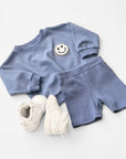 Biker Shorts Set | Blue