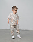 Boxy Tee - Edge Colors Driftwood