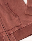 Garment Dyed Zip Hoodie
