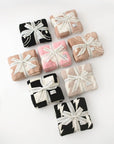 Checkered Plush Blanket | Latte