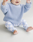 Chunky Knit Sweater | Blue