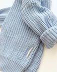 Chunky Knit Sweater | Blue