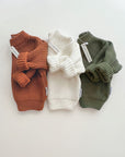 Chunky Knit Sweater | Rust