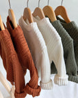 Chunky Knit Sweater | Rust