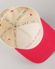 MOTHER Upside Down Lettering Embroidery Cap: Black / ONE SIZE