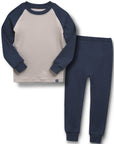 Modal Raglan Boys Girls Long Sleeve PJs