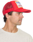 Keep It Country Trucker Hat in Red