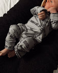 Mama’s Boy | Grey Bamboo Romper