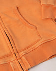 Garment Dyed Zip Hoodie