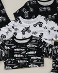 Bamboo Two Piece Set | Born to Ride Black