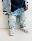 Toddler Relaxed Straight Light Acid Wash Denim