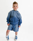 Toddler Sun-Faded Hoodie in COBALT