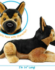 Gretchen The German Shepherd | 15 Inch Stuffed Animal Plush | By TigerHart Toys