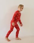 Bamboo Two Piece Pajamas | Fire Truck