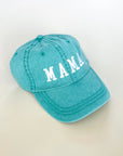 Mama Block Embroidered Baseball Cap