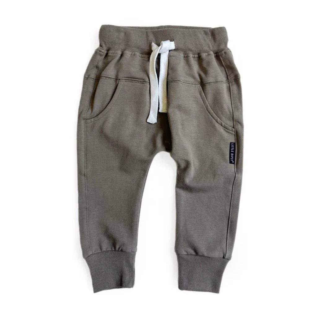 Little Bipsy Joggers - Mushroom