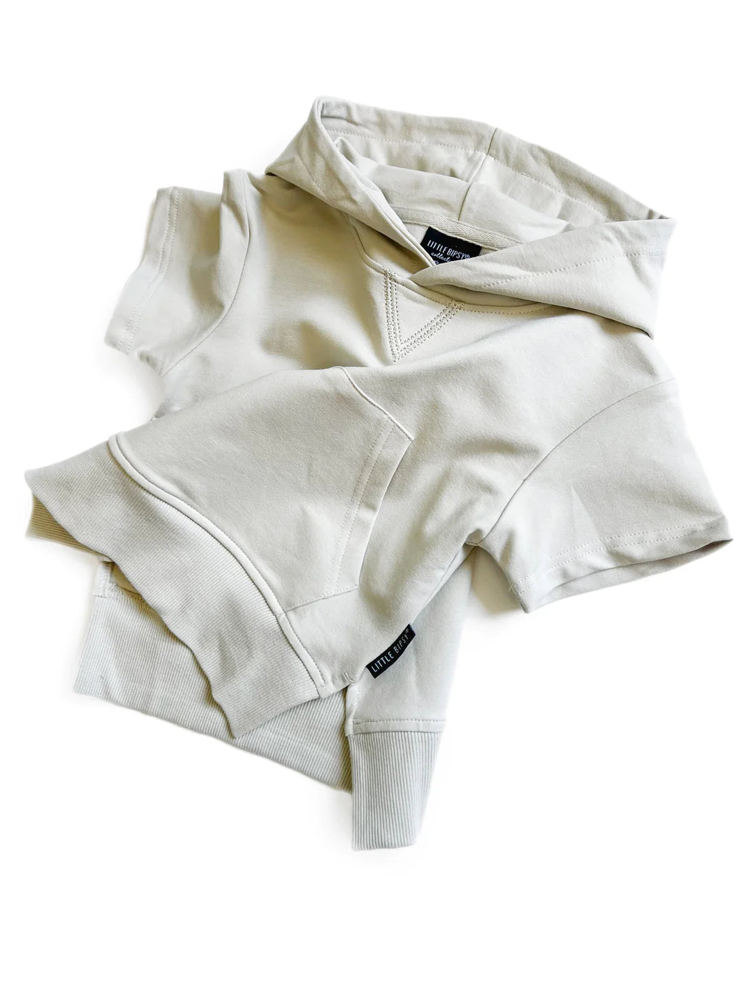 Short Sleeve Hoodie - Cotton
