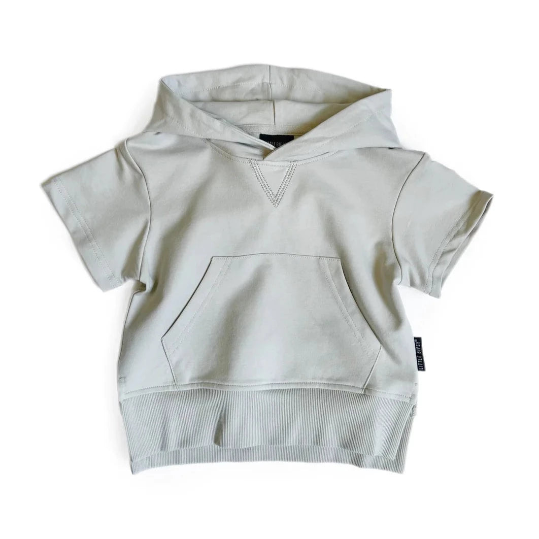 Short Sleeve Hoodie - Cotton