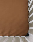 Mustard Bamboo Stretch Crib Sheet