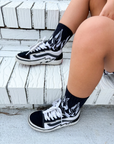 Socks - Checker Flame