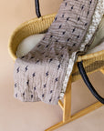 Muslin Quilt | Lightning Bolt & Wavy Checker