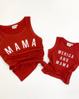 Mama Curved Original Fourth Tank - White Design