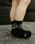 Socks - Black Flame