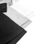 Elevated Tee 3 - Pack - Monochrome
