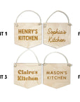 Kids Play Kitchen Sign