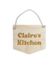 Kids Play Kitchen Sign