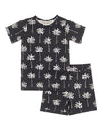 Bamboo Shorts Set | Palm Style Black