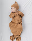 Mustard Bamboo Knot Gown
