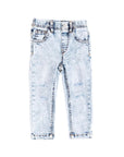 DISTRESSED JEANS - LIGHT WASH