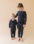 Bamboo Zip Romper | Little Bro